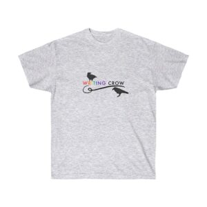 Unisex Writing Crow Shirt