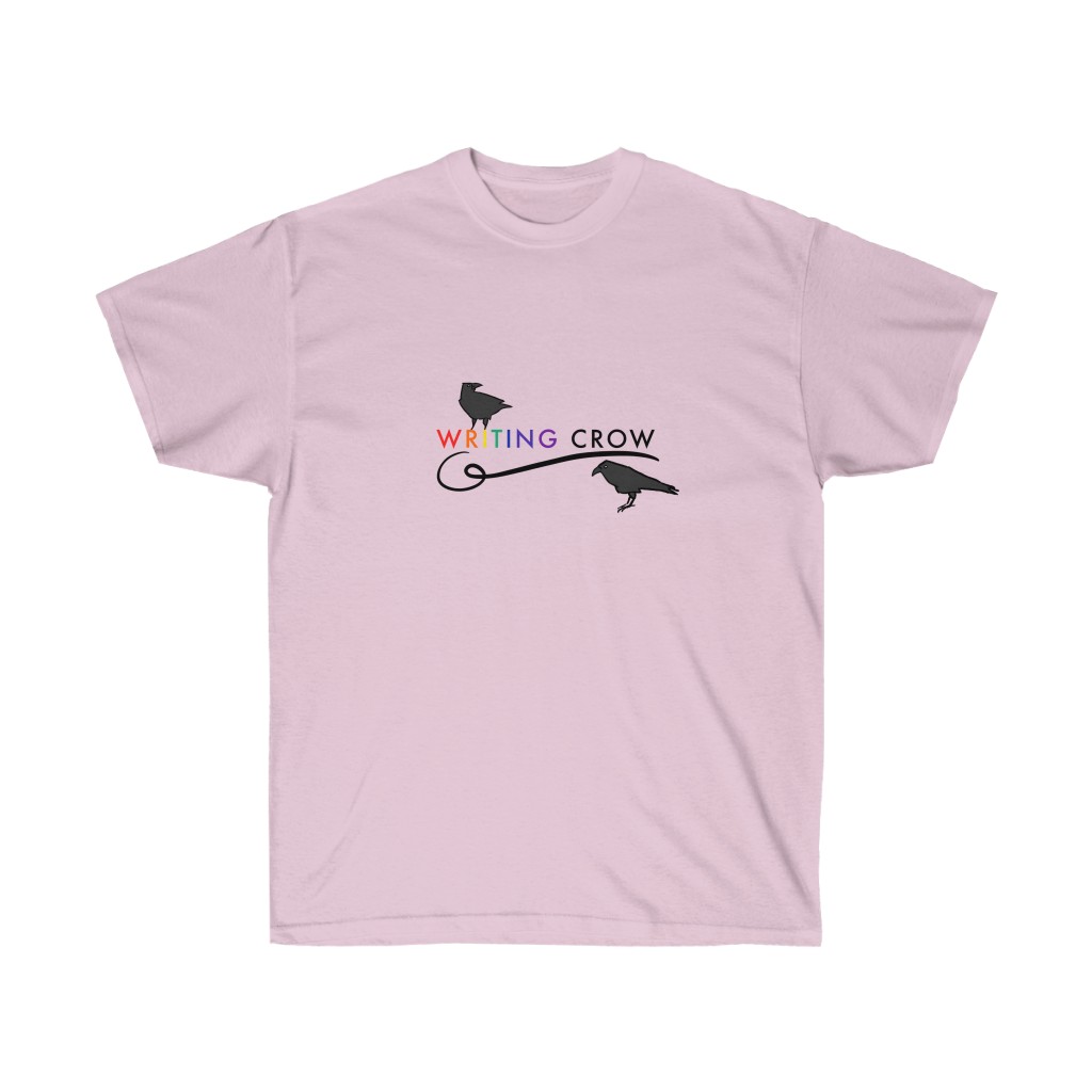 Unisex Writing Crow Shirt - Image 6